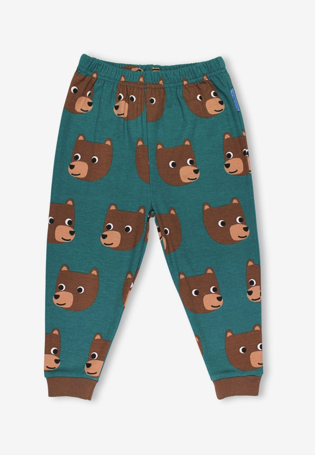 Organic Brown Bear Print Pyjamas