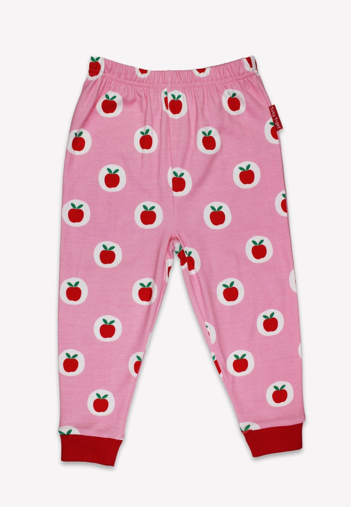 Organic Apple Print Pyjamas - Toby Tiger
