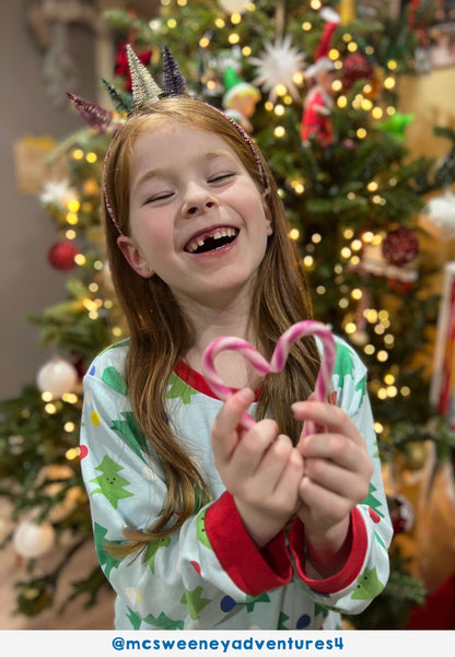 Organic Christmas Tree Print Pyjamas