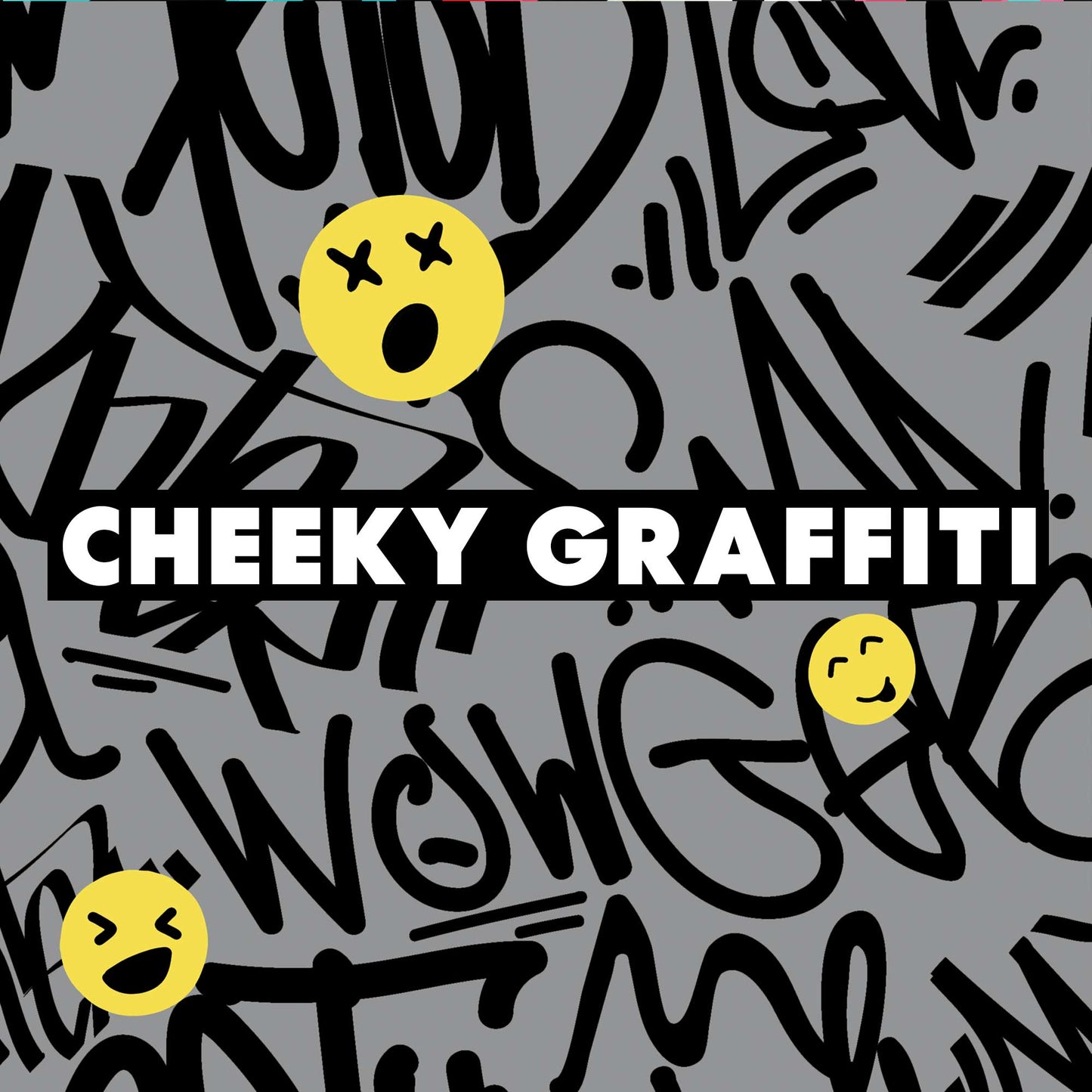 Unisex Cotton Sweatshirt Cheeky Graffiti