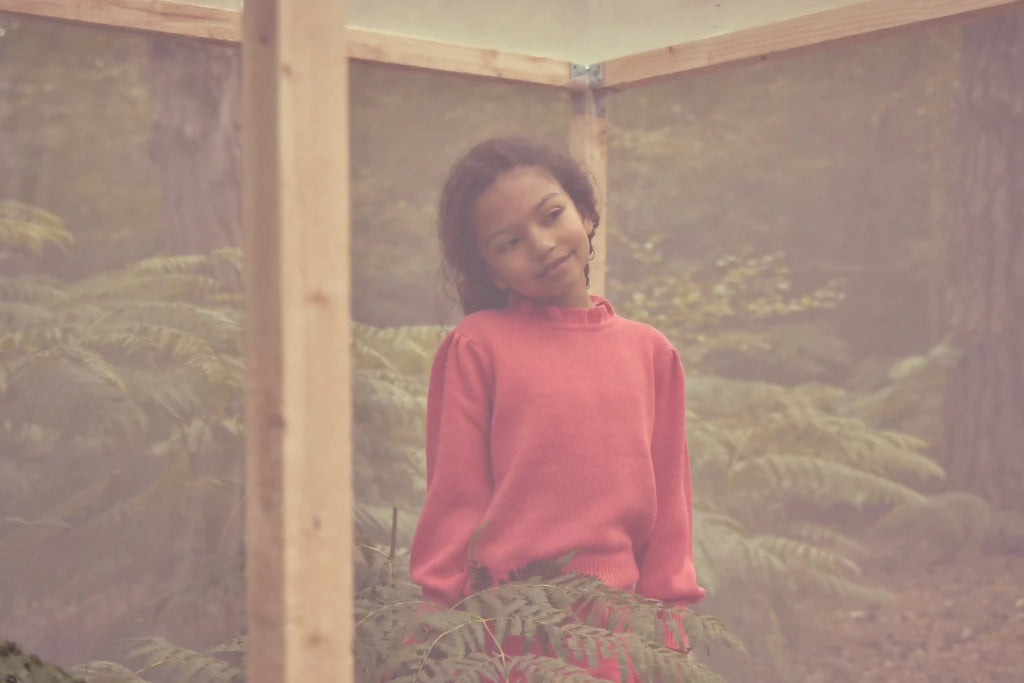 Ruffled Jumper - Cashmere & Organic Cotton