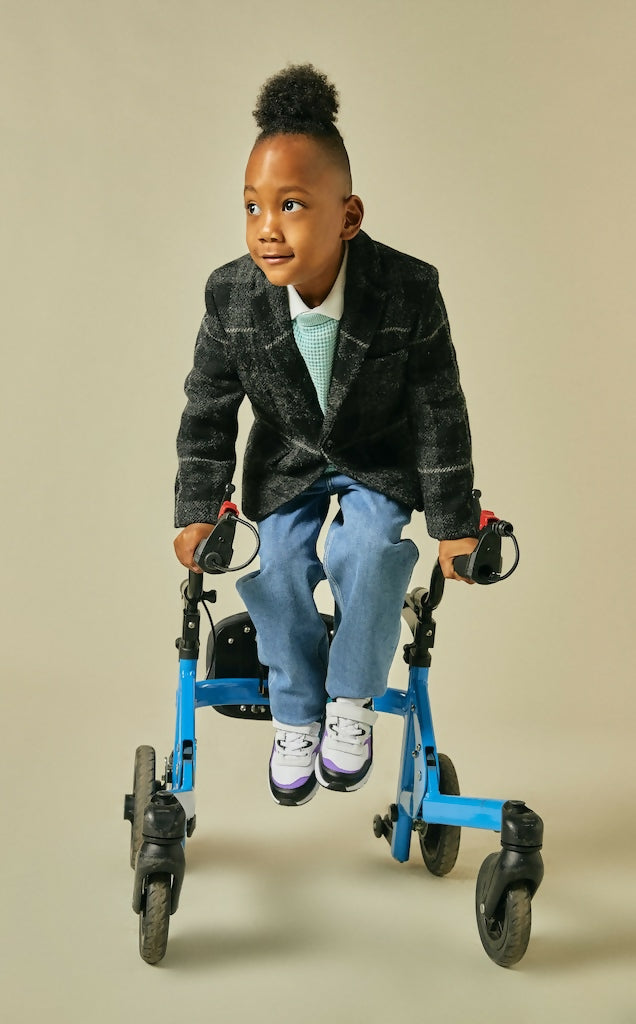 Music Maestro Tweed Blazer in Black three