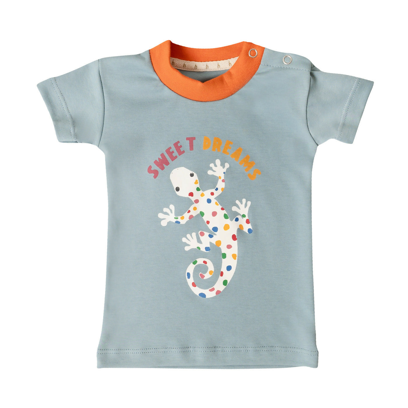 Pima cotton kids pyjamas, organic cotton kids pyjamas, natural kids pyjamas, organic kids pyjamas, iguana print kids pyjamas, kids unisex sleepwear. Inca Hugs