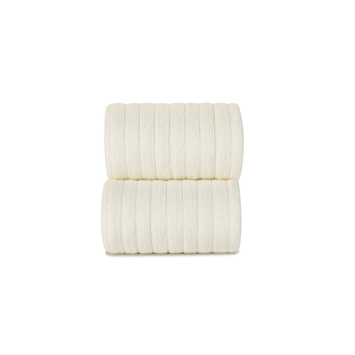 Ribbed Tights - White