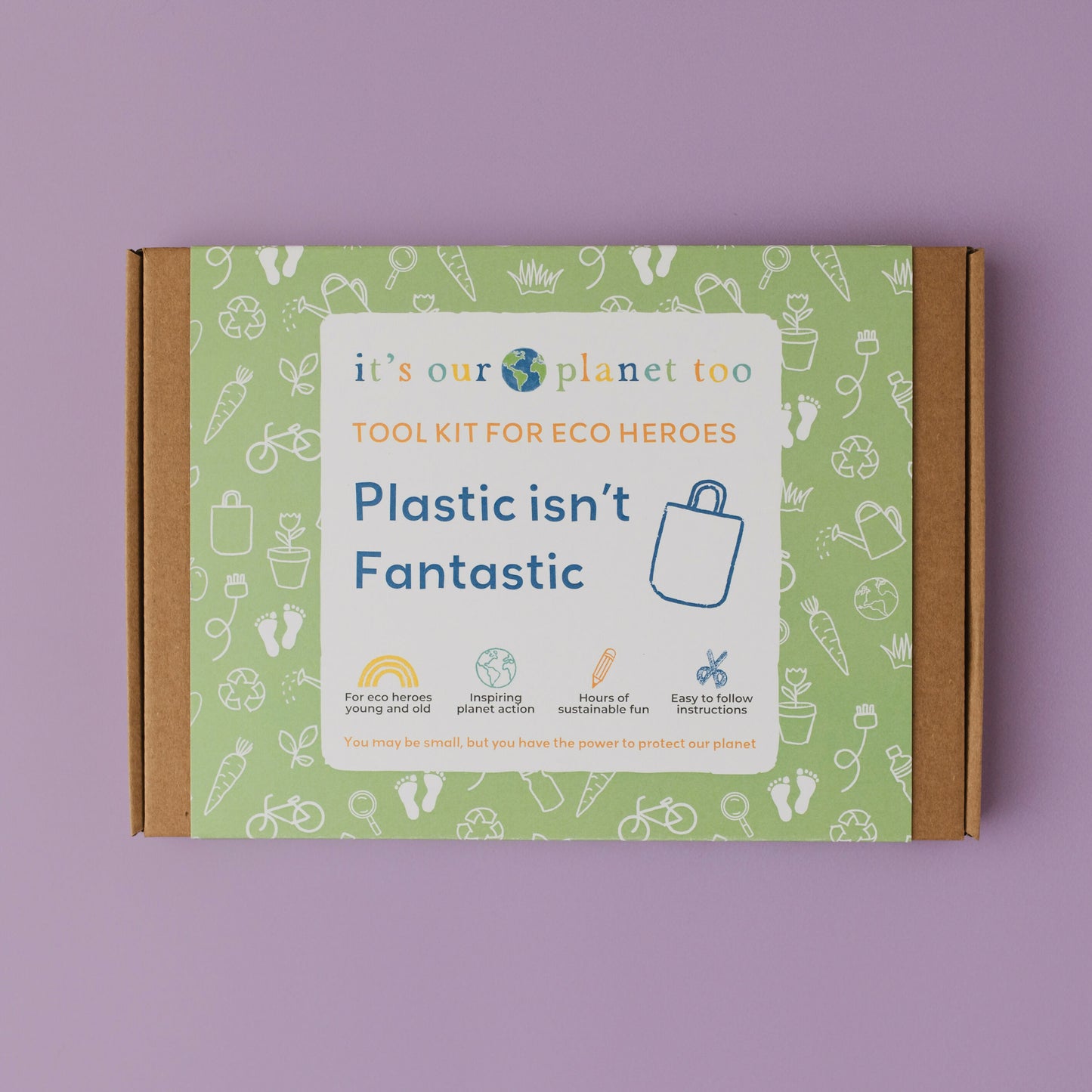 Sustainable Montessori toy: PLASTIC ISN'T FANTASTIC - Children’s eco activity kit (Age 5+) | KIDDYKIND