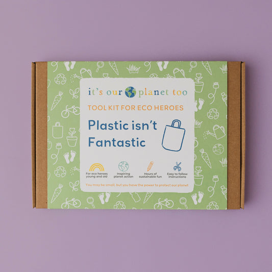 PLASTIC ISN'T FANTASTIC - Children’s eco activity kit (Age 5+)