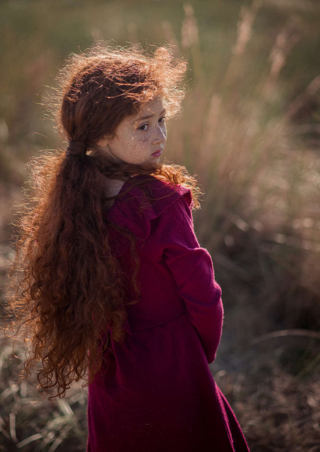 Girls Cashmere Dress