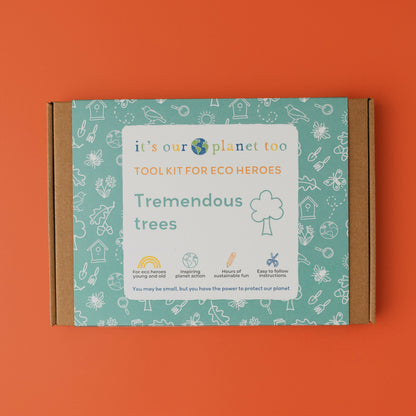 TREMENDOUS TREES - Children’s eco activity kit (Age 5+) — Montessori wooden toy UK | KIDDYKIND