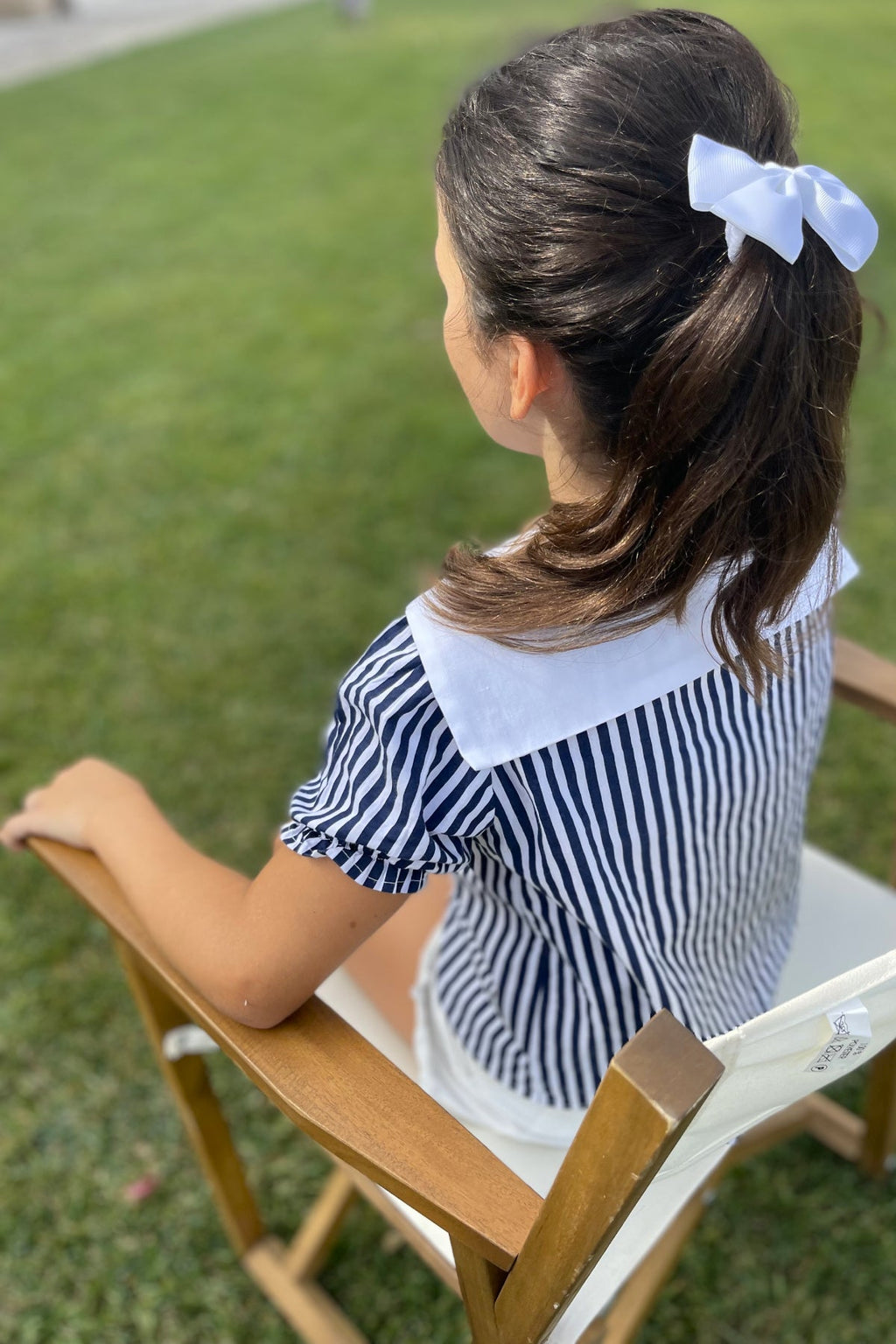 Sailor Girl Shirt - Navy