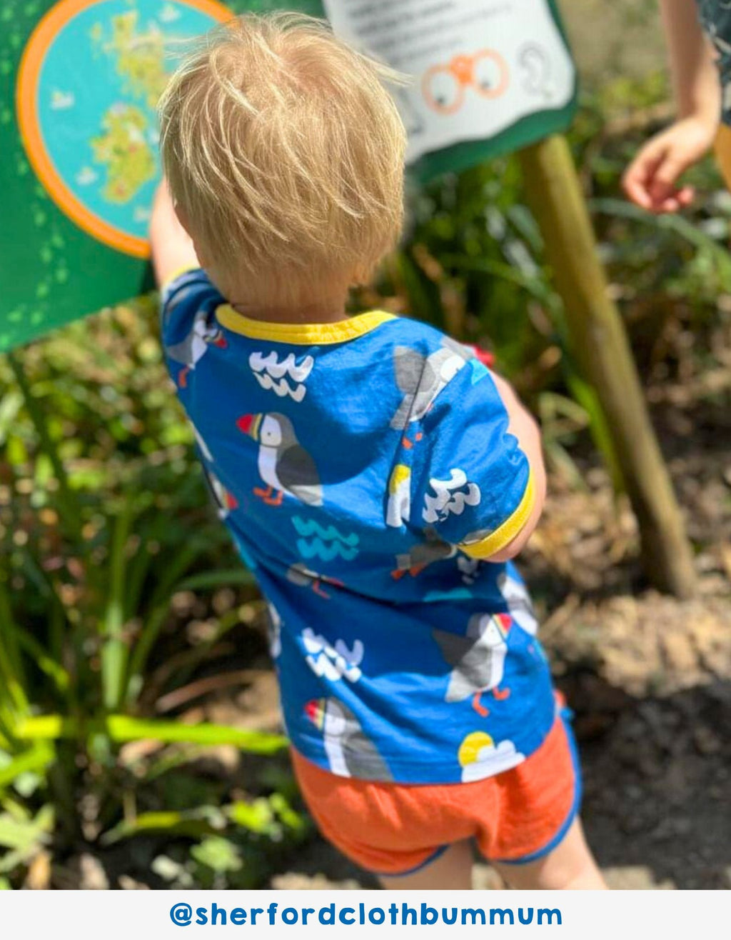 Organic Orange Running Shorts - Toby Tiger UK Retail