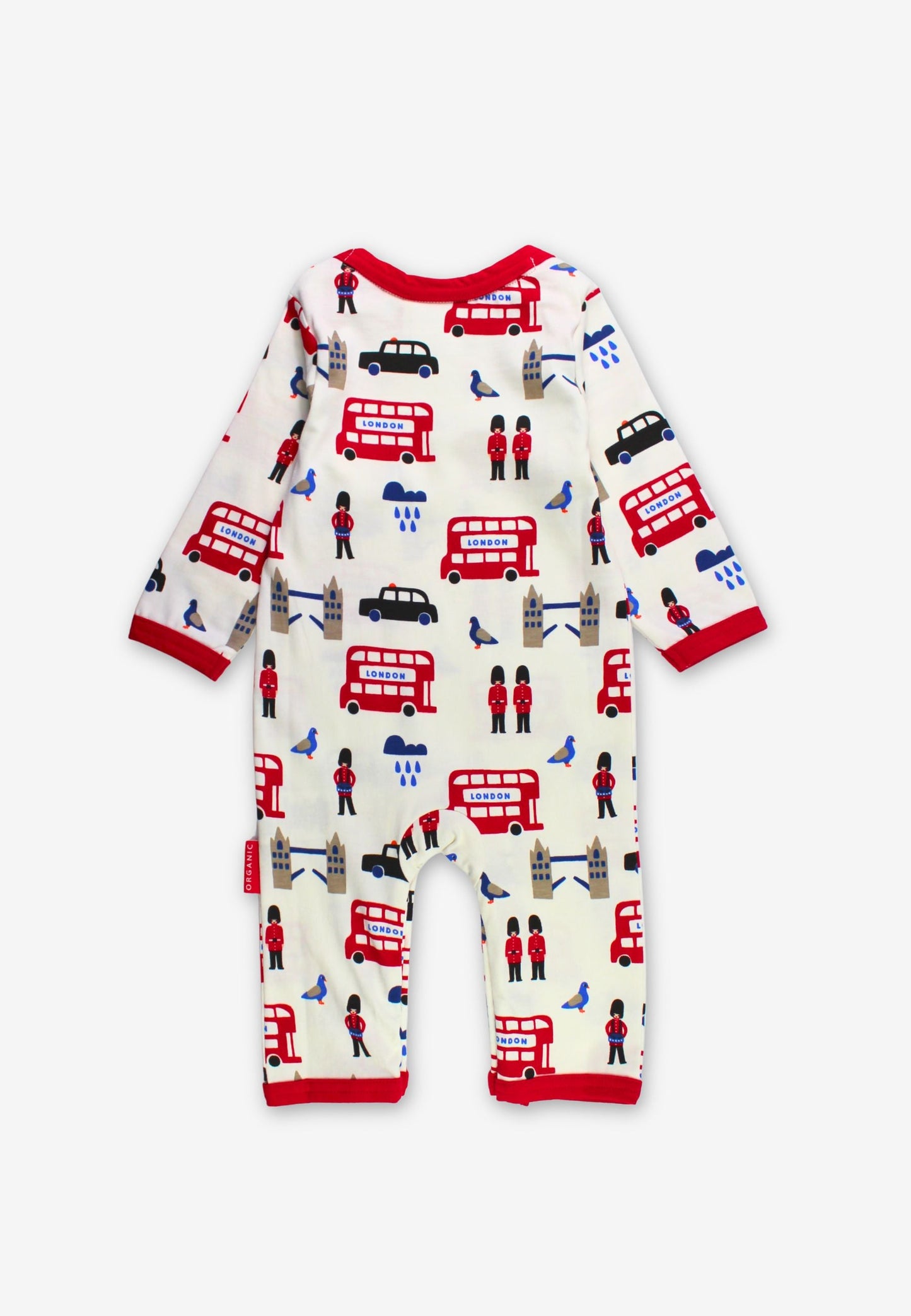 Organic London Print Sleepsuit