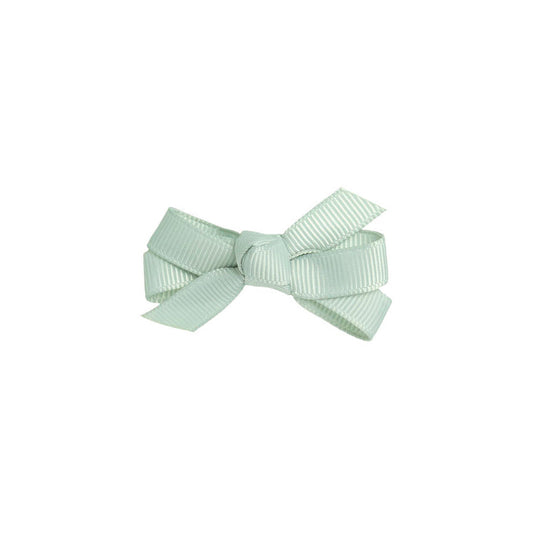 Small Bow Clip - Grey
