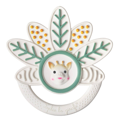 Sophie la girafe 5 Senses taste teething ring in natural rubber, view 2