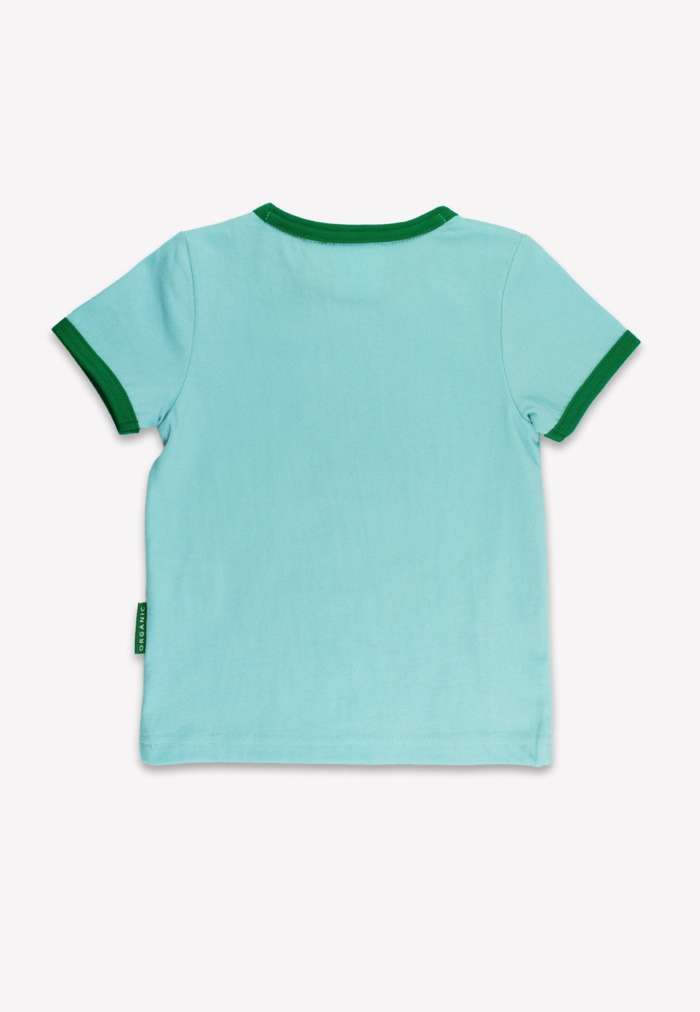 Organic Sheep Applique Short - Sleeved T-Shirt - Toby Tiger