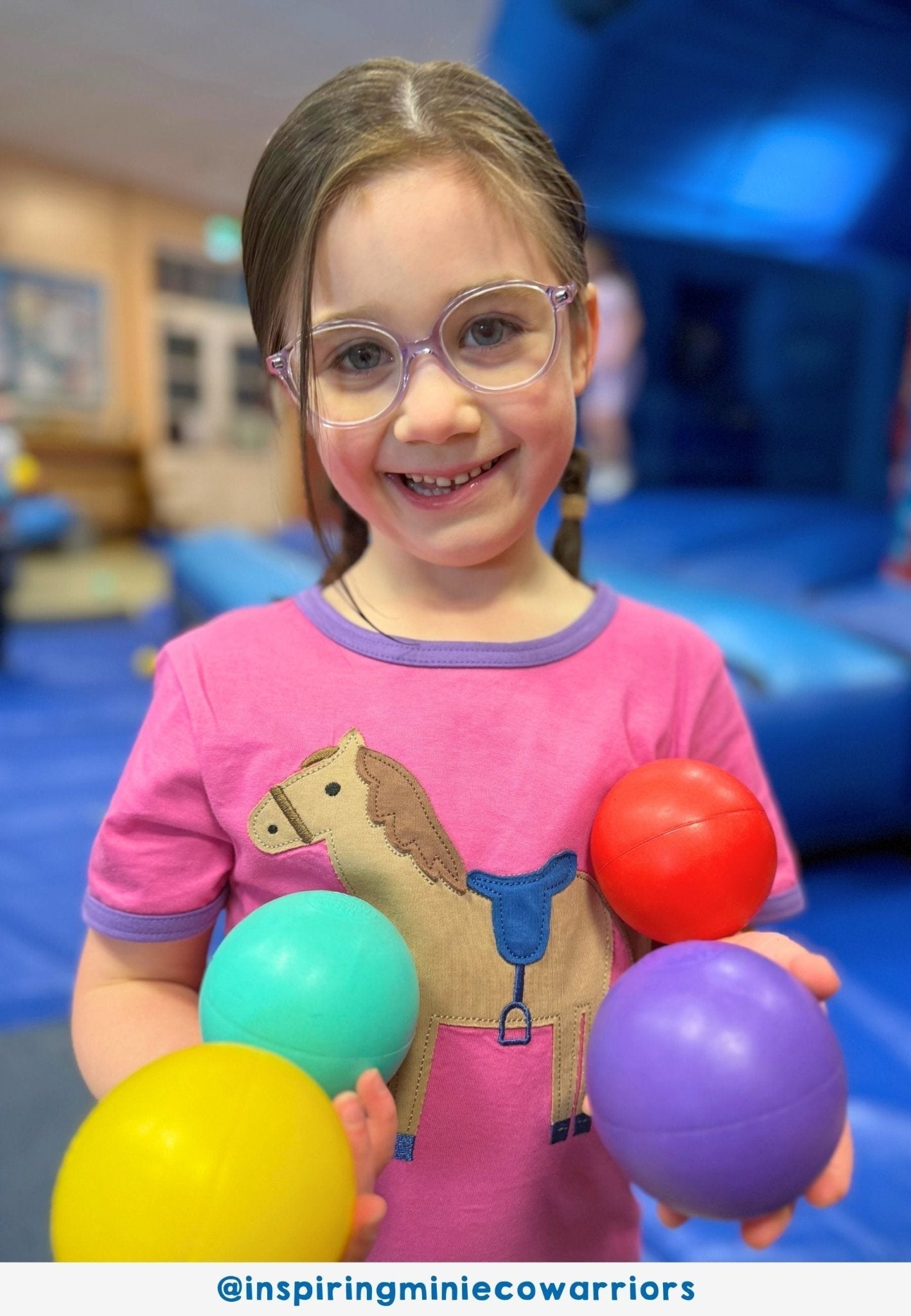 Organic Hillside Pony Applique Short Sleeved T-Shirt - Toby Tiger