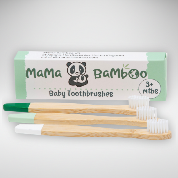 Gentle newborn skincare: Bamboo Baby Toothbrushes | KIDDYKIND