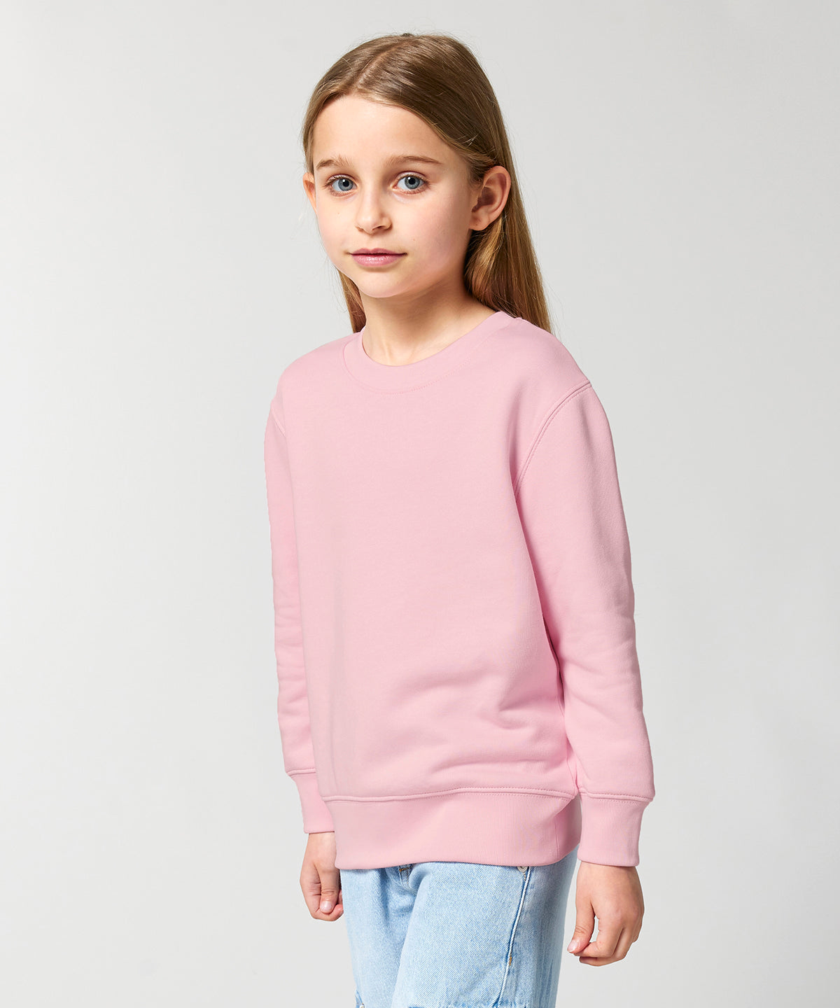 Earth Wardrobe kids organic cotton crew sweatshirt, view 16