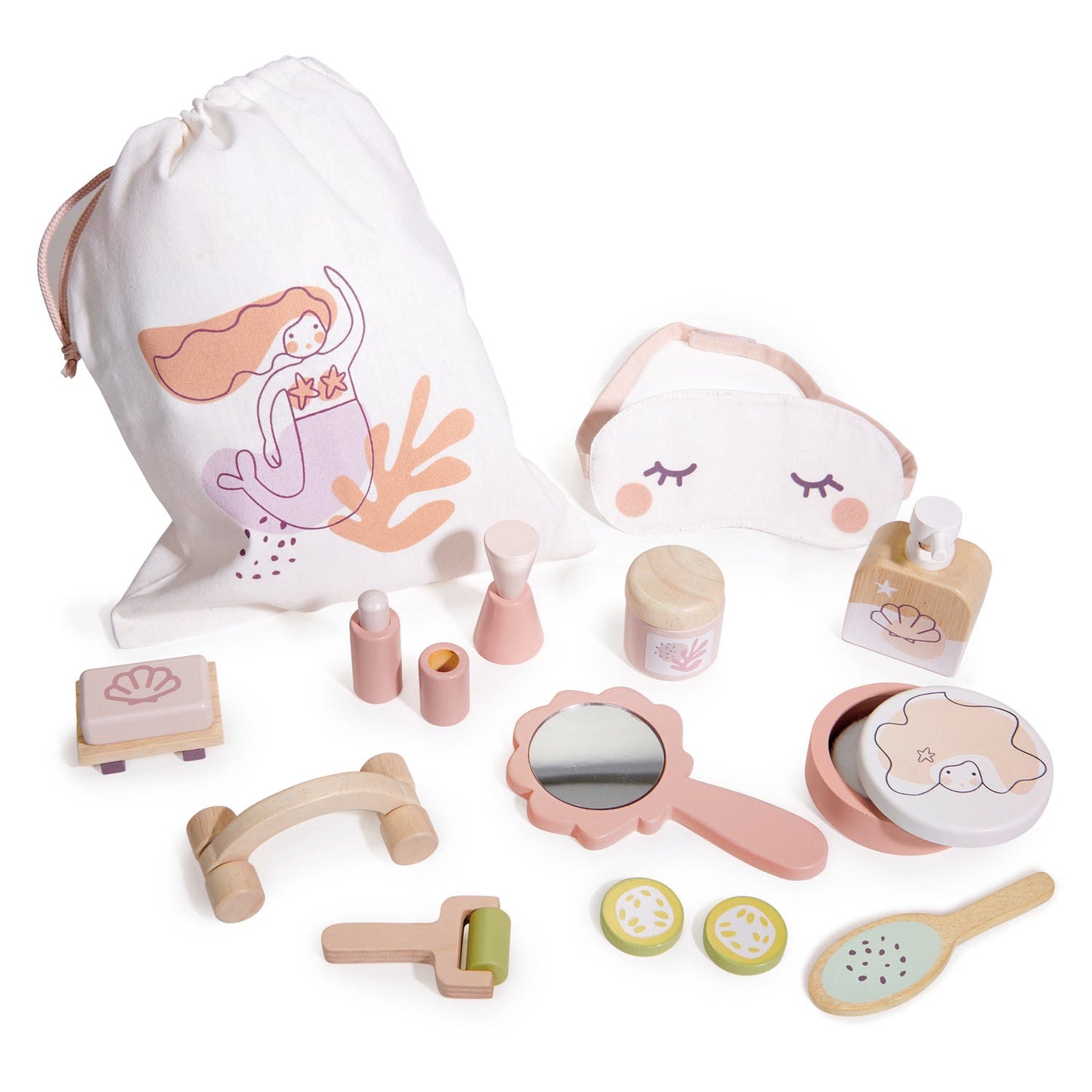 Tender Leaf Spa Retreat Set — Montessori wooden toy UK | KIDDYKIND