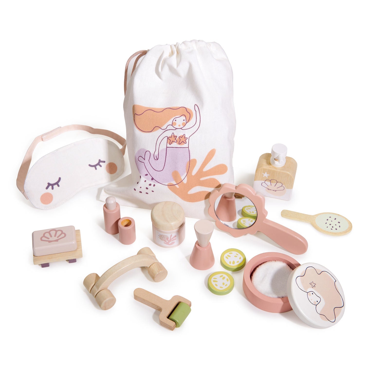 Tender Leaf Spa Retreat Set — Montessori wooden toy UK | KIDDYKIND