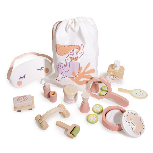 Tender Leaf Spa Retreat Set — Montessori wooden toy UK | KIDDYKIND