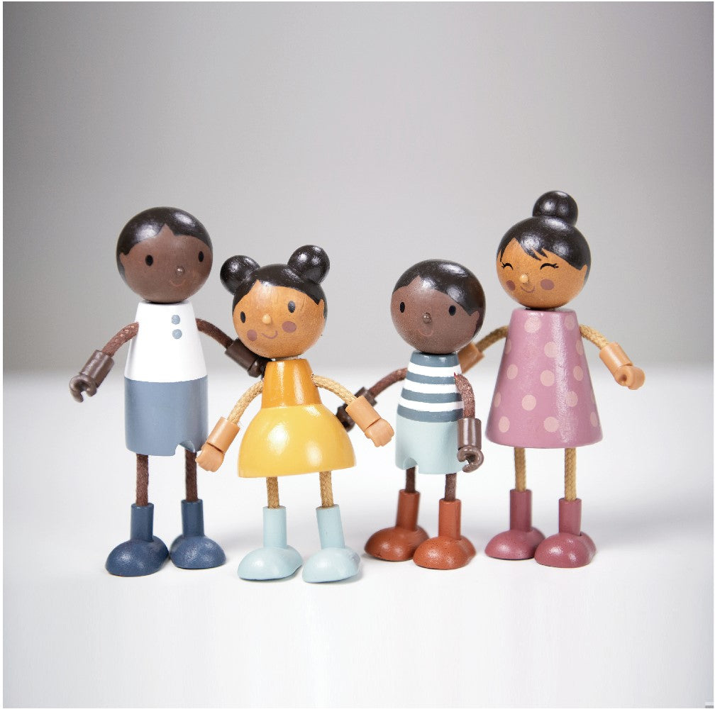 Hummingbird Doll Family