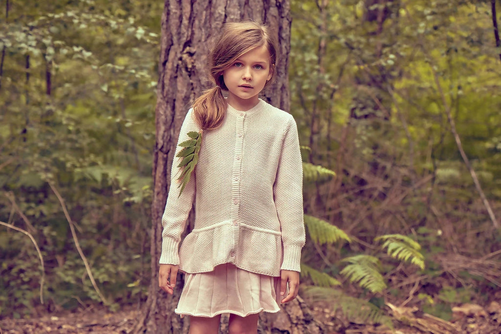 Moss Stitch Jacket - Cashmere & Organic Cotton