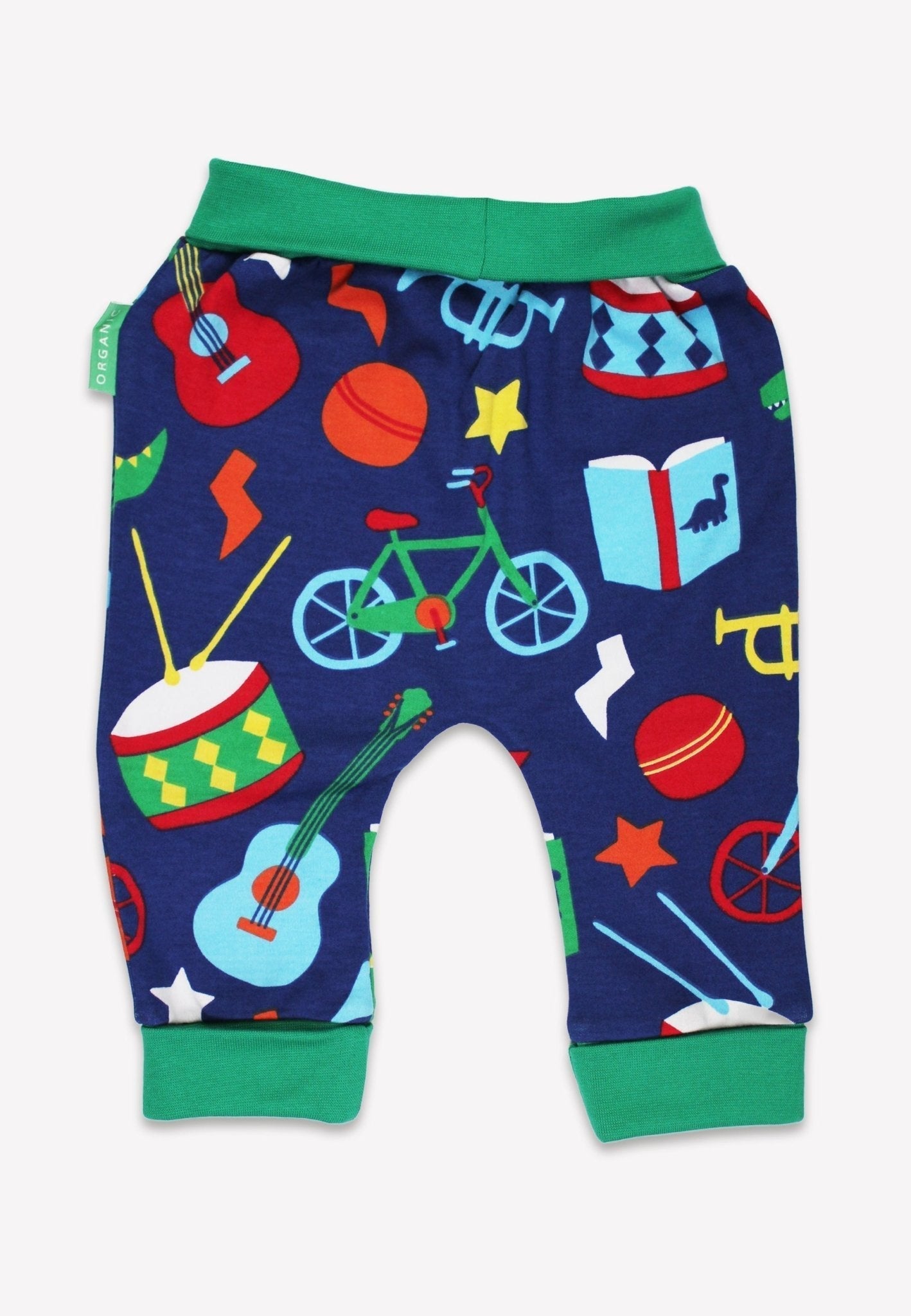 Organic Toys Print Yoga Pants - Toby Tiger