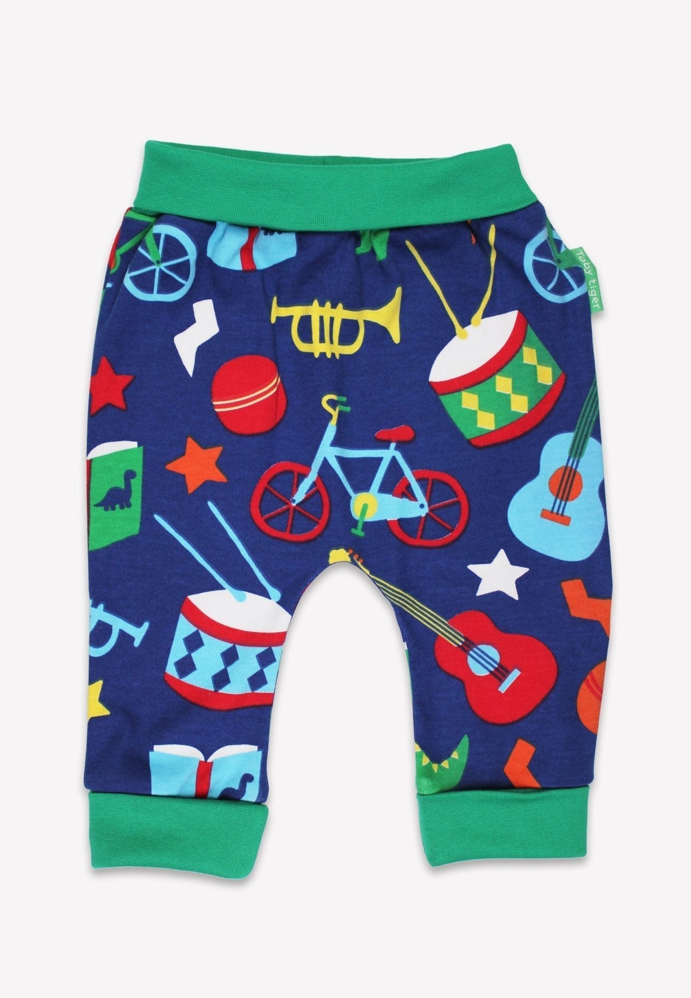 Organic Toys Print Yoga Pants - Toby Tiger