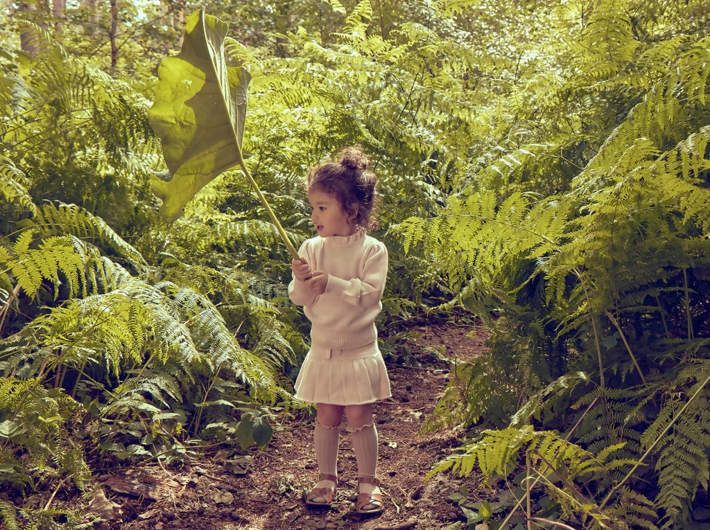 Ruffled Jumper - Cashmere & Organic Cotton