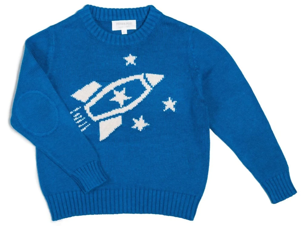 Rocket Space Jumper - Cashmere & Organic Cotton