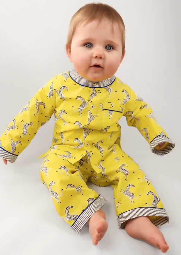 Zeba's Joyful Gallop - Organic Cotton Kids Pyjamas
