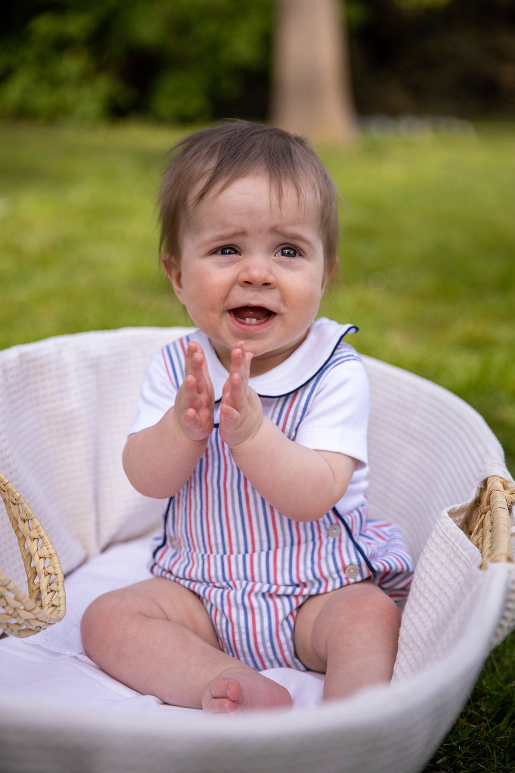 William Baby Boy Romper