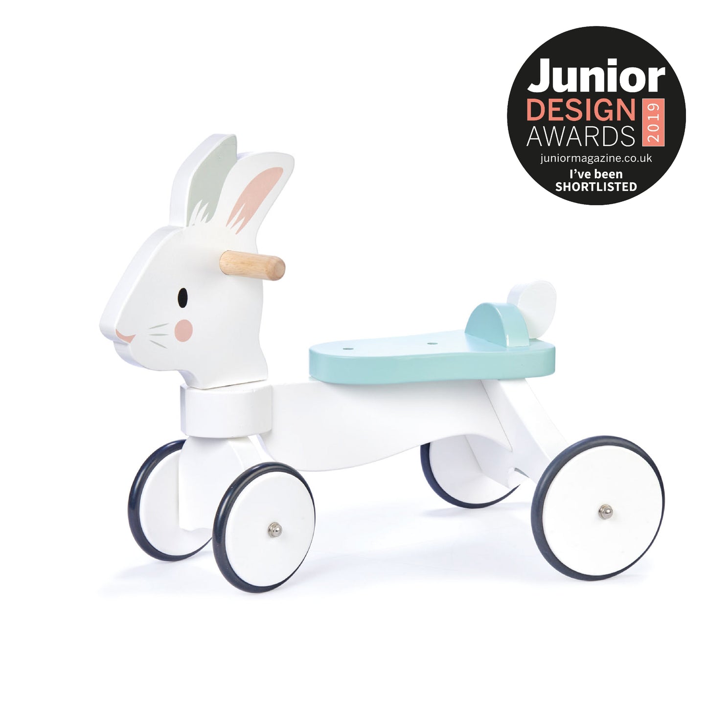 Running Rabbit Ride On | open-ended wooden toy for kids UK