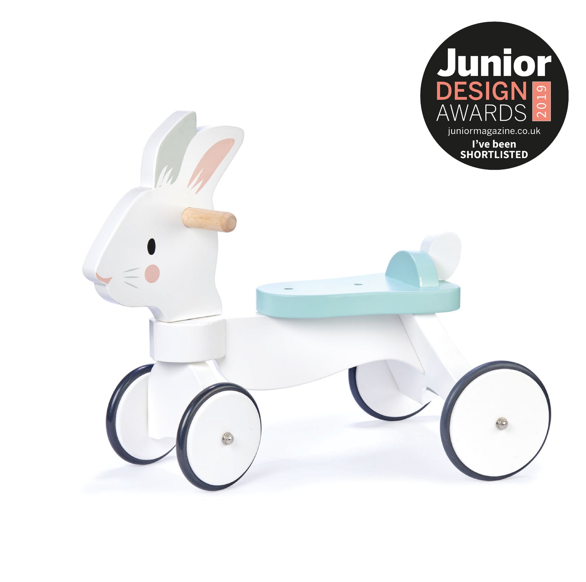 Running Rabbit Ride On | open-ended wooden toy for kids UK