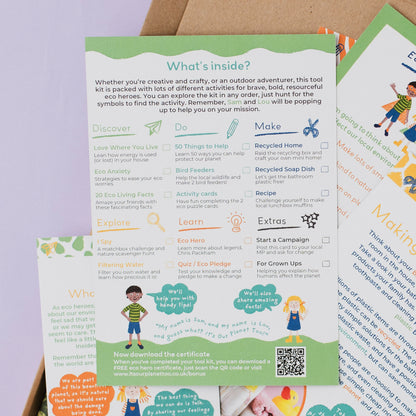 Sustainable Montessori toy: LOVE WHERE YOU LIVE - Children’s eco activity kit (Age 5+) | KIDDYKIND