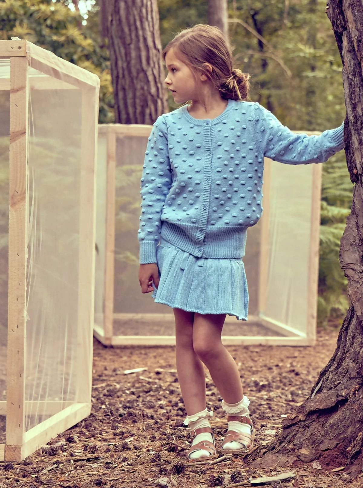 Tennis Skirt - Cashmere & Organic Cotton