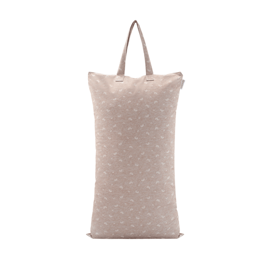 XL Wet Bag - Reusable Cloth Nappy Pail - Rainbow Oatmeal