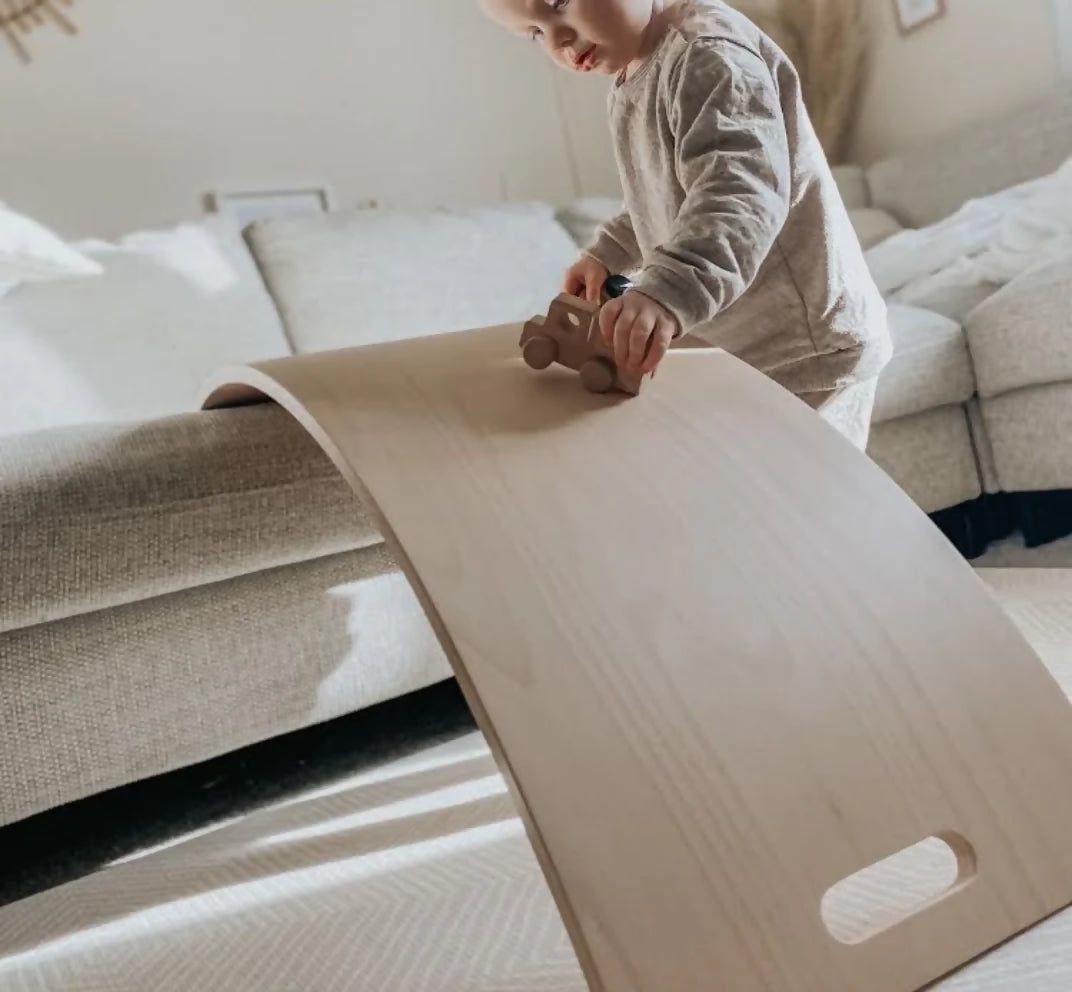 Wooden Balance Board - Perfect Arc