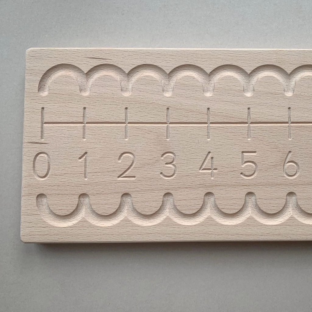 wooden number lines for kids, EYFS, Montessori. wooden toys for kids