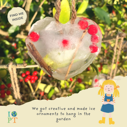 PROWLING POLAR BEARS - Children’s eco activity kit (Age 5+) | open-ended wooden toy for kids UK