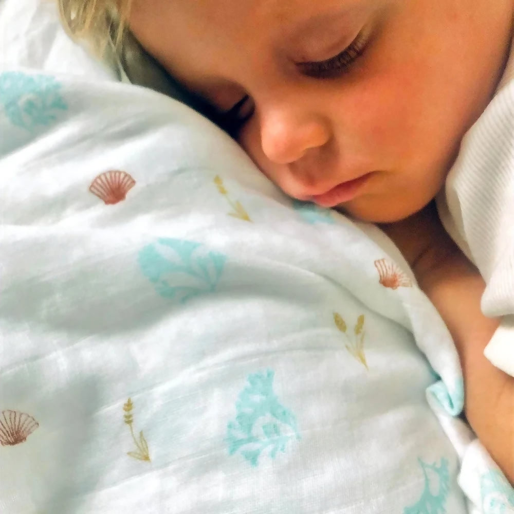 Organic Cotton Muslin Blanket