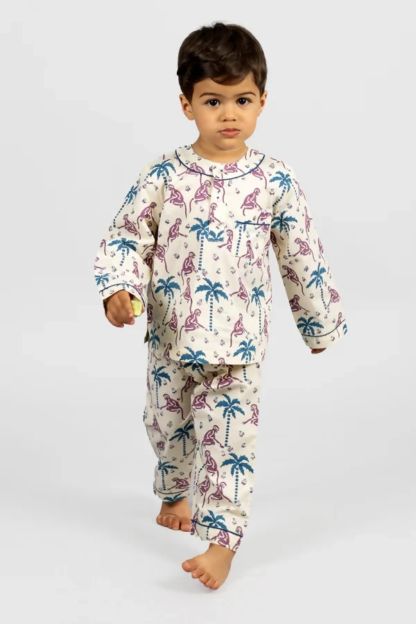 Mojo's Coconut Capers - Organic Cotton Kids Pyjamas