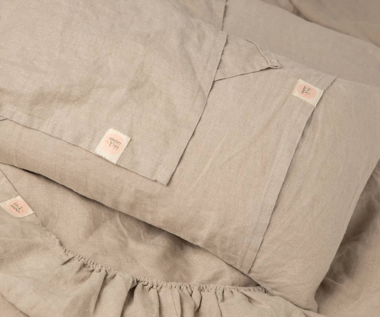 Linen Fitted Cot Sheet
