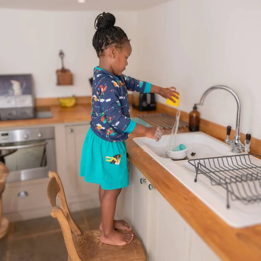 Sustainable_Cord_Turquoise_Skirt_Kids_Dog_Hedgehog_Applique_Pockets_Ducky_Zebra_2_1000x