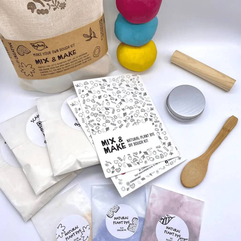 Make Your Own Natural Playdough - Natural Dye Kits