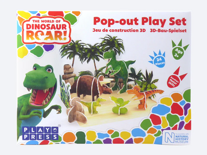 Dinosaur Roar Pop-out Eco Friendly Play Set