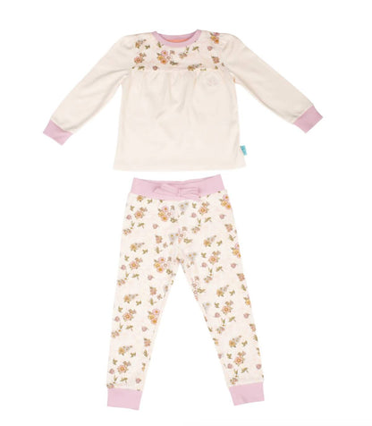 Floral Organic Cotton Jersey Pyjamas