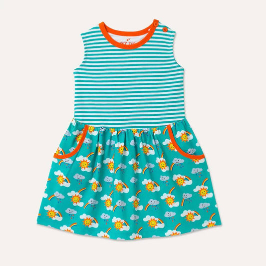 Ducky_Zebra_Organic_Cotton_Kids_Sleeveless_Dress_Rainbow_Turquoise_Stripe_With_Pockets_Front_Shot_1000x