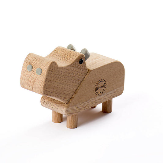 Solid Oak Hippo