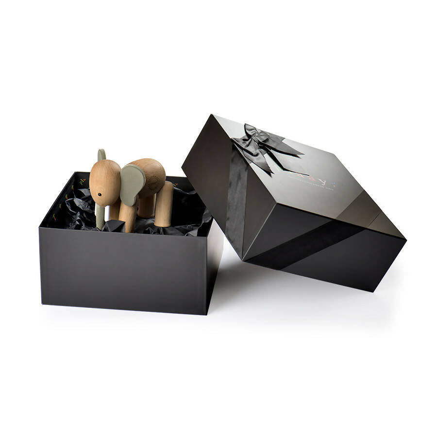 Wooden toy elephant, wooden toys, handmade solid oak wooden elephant